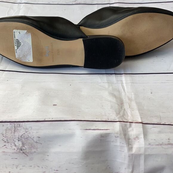 Marc Fisher Women Black Floral Embroidered Mules - 8.5 - Picture 7 of 10